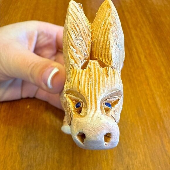 Artesania Rinconada Handmade Uruguayan Pottery Donkey Burro - Picture 1 of 8